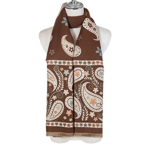 #Paisley Floral Scarf