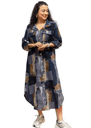 Cotton Shirt Dress