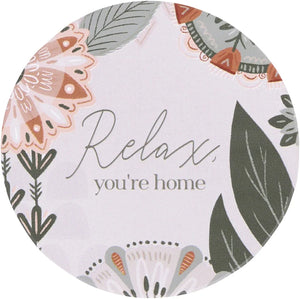 Amber Garden Ceramic Coaster