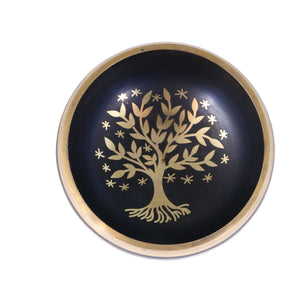 Tree Of Life 10cm Brown Singing Bowl