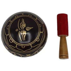 Tree Of Life 10cm Brown Singing Bowl