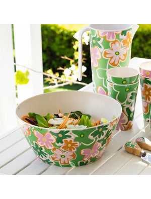 Summer Bamboo Salad Bowl