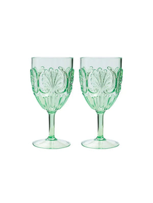 Summer Set/2 Outdoor Wine Glasses