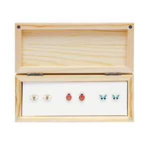 Teacher Set of 3 Stud Earrings