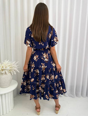 Nancy Ric Rac Midi Dress