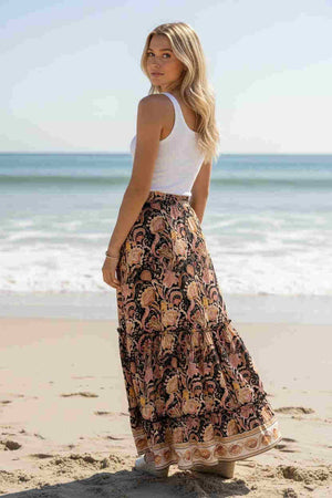 Paisley Maxi Skirt