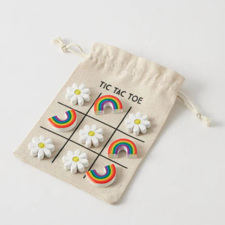 Tic Tac Toe Rainbows & Daisies