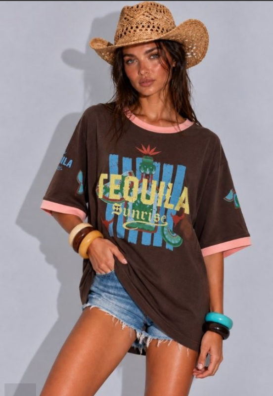 Refuge Tee - Tequila Sunrise