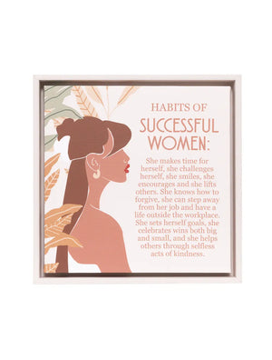 Tuscan Sun Framed Canvas 34x34 Successful Women