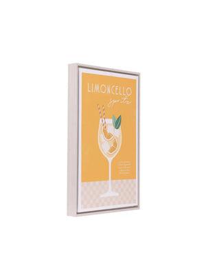 Tuscan Sun Limoncello Framed Canvas 44x64