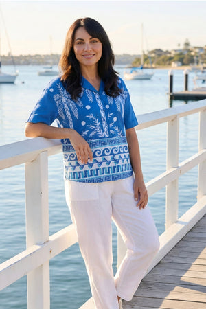 Top Collar - Azure Drift