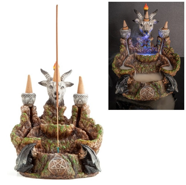 Baphomet Goat Backflow Burner