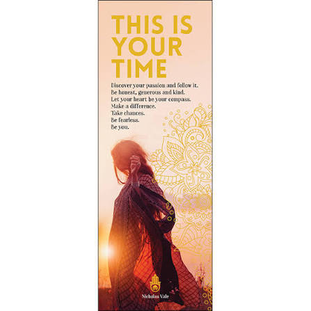 AFFIRMATION BOOKMARK THIS IS YOUR TIME