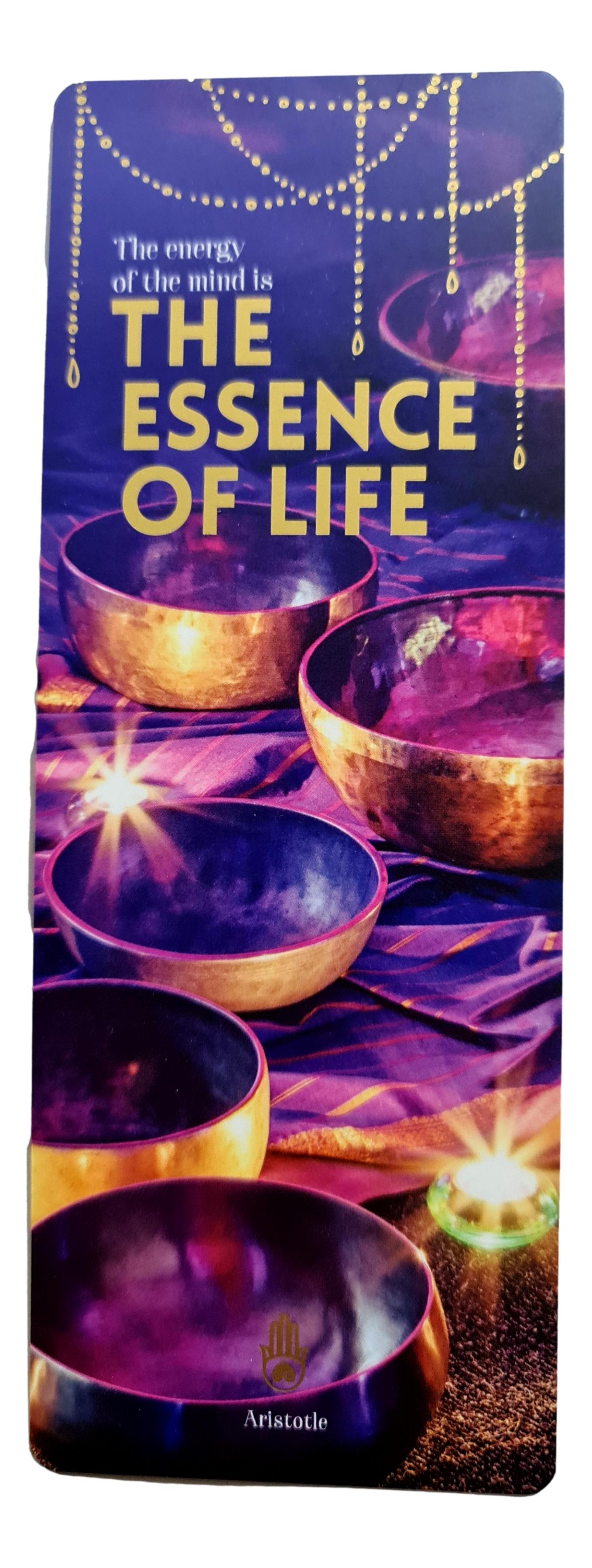 AFFIRMATIONS BOOKMARK THE ESSENCE OF LIFE