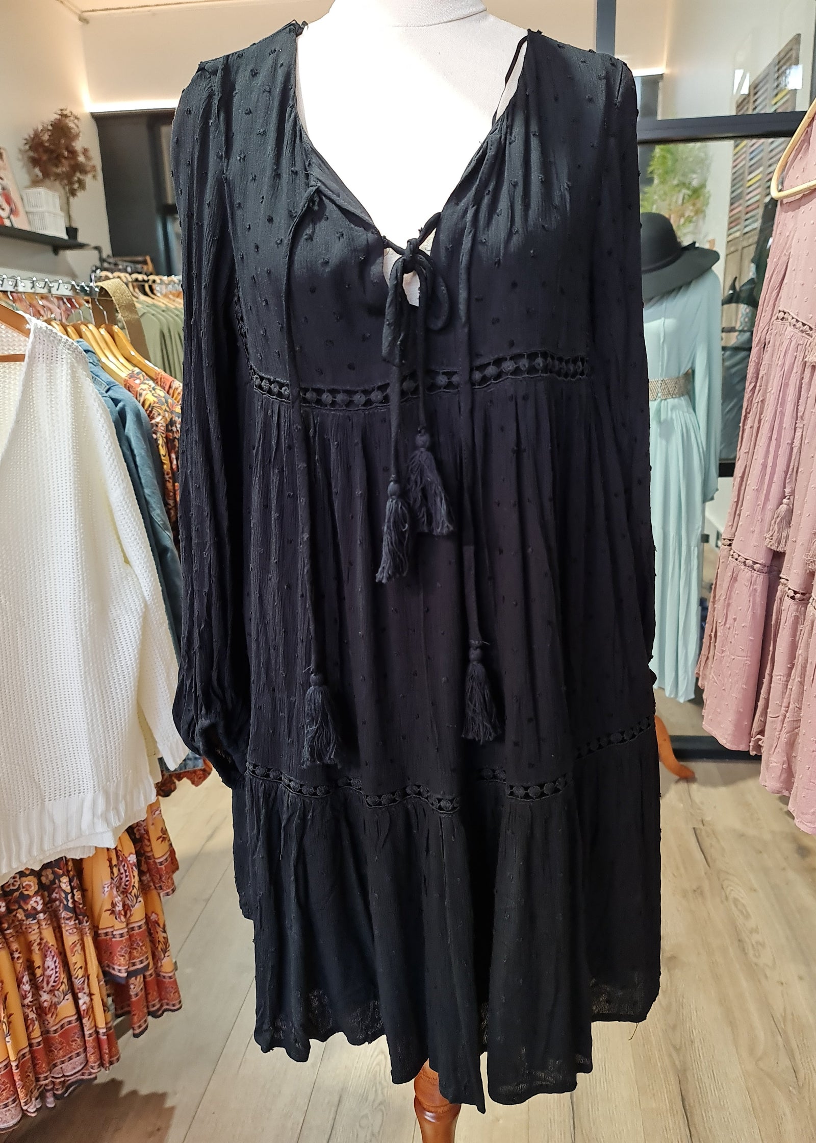 🌟SALE - DHF Long Sleeve Lace Dress