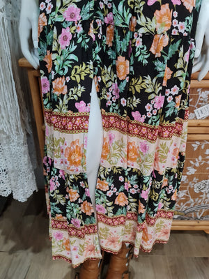 Romina 1/2 Sleeve Maxi Dress