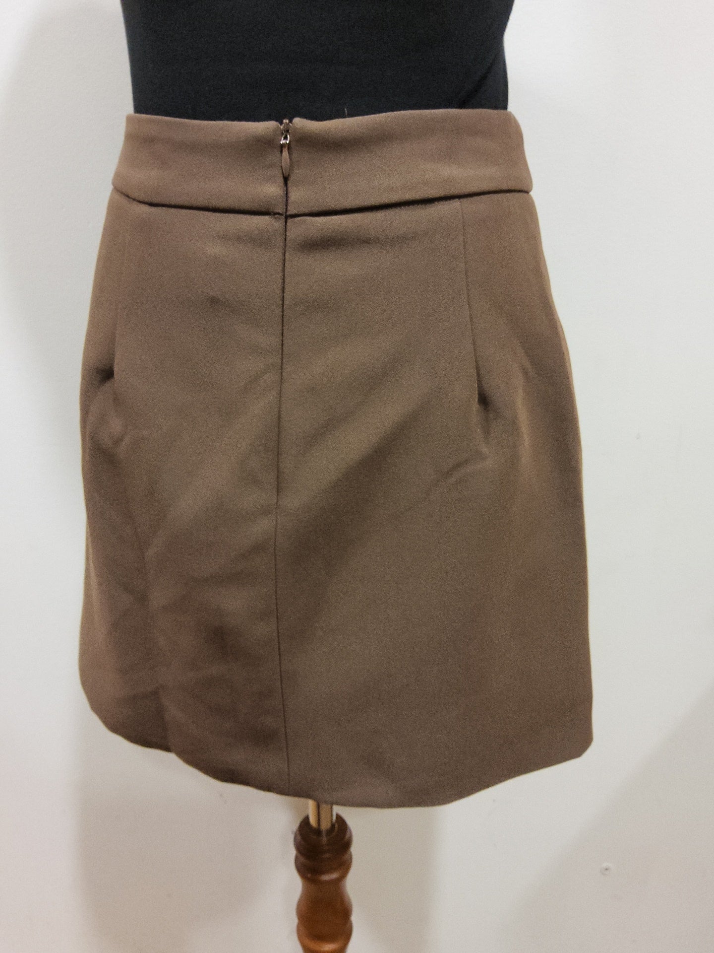 WC SPLIT STRETCH MINI SKIRT