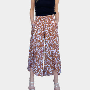 AF LOOSE BOHO SPLIT WIDE LEG P