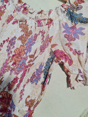 Hailey Shirred Maxi Dress