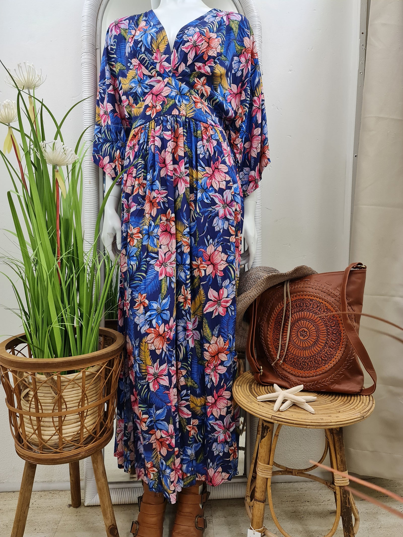 Bridget Kimono Maxi Dress