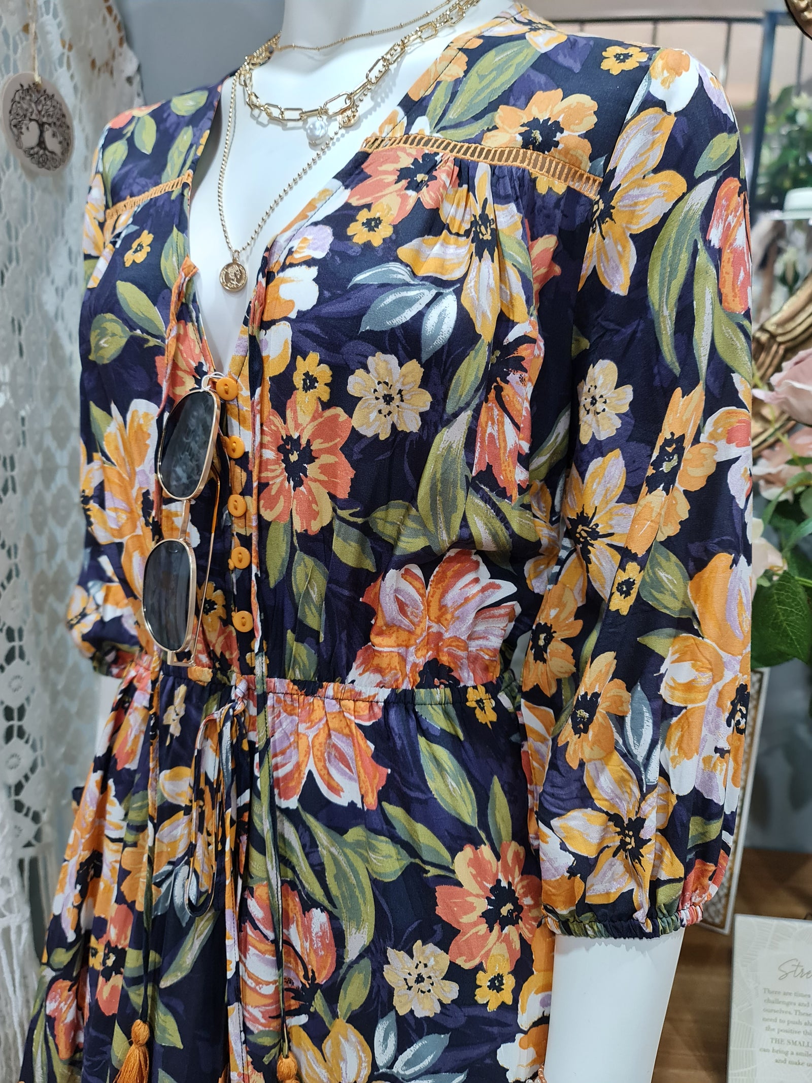 Alyssa Lace Midi Dress