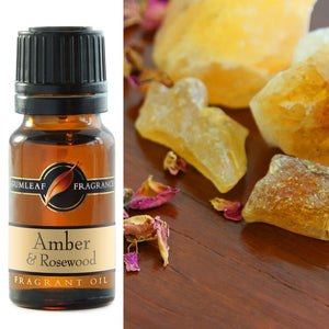GUMLEAF FRAGRANT OIL 10ML - AMBER AND ROSEWOOD