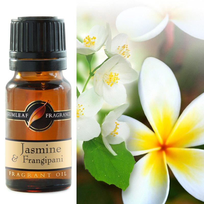 GUMLEAF FRAGRANT OIL 10ML - JASMINE AND FRANGIPANI