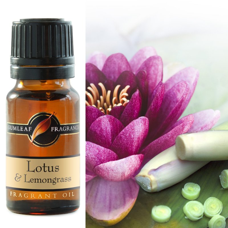 GUMLEAF FRAGRANT OIL 10ML - LOTUS AND LEMONGRASS