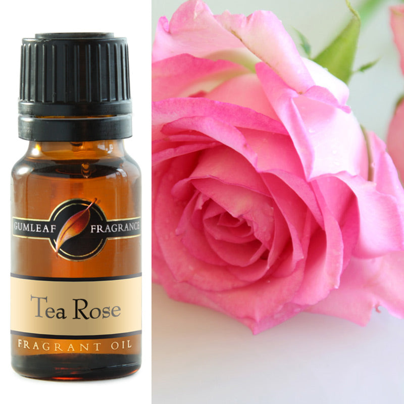 GUMLEAF FRAGRANT OIL 10ML - TEA ROSE