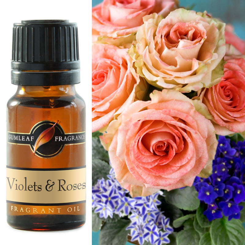 GUMLF FRAGRANT OIL 10ML- VIOLETS & ROSES