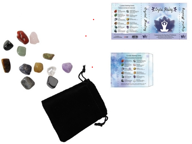 Crystal Healing Gem Box