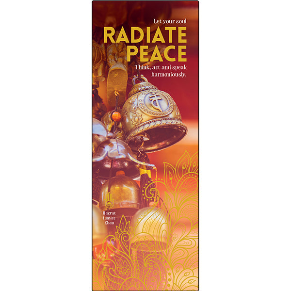 AFFIRMATION BOOKMARK RADIATE PEACE