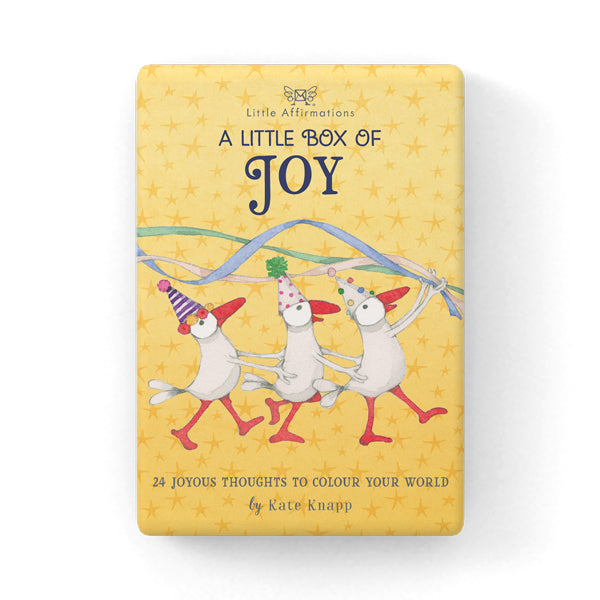 BOXED AFFIRMATION CARDS - LITTLE BOX OF JOY
