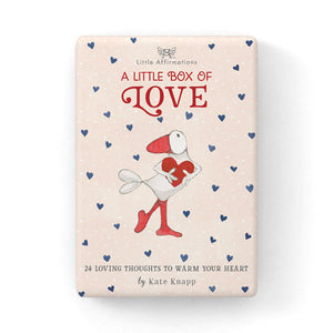 BOXED AFFIRMATION CARDS - LITTLE BOX OF LOVE
