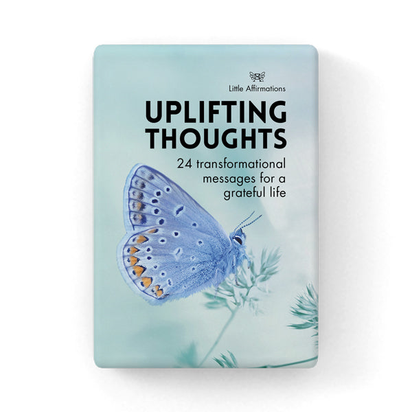 BOXED AFFIRMATION CARDS - UPLIFTING THOUGHTS