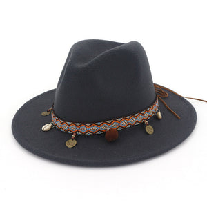 Santa Fe Felt Shell Band Hat