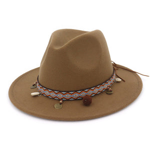 Santa Fe Felt Shell Band Hat