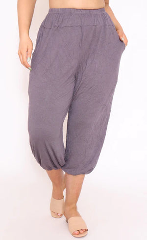 MAY QUARTER PANTS WITH POCKETS