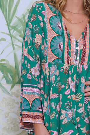 IB LUCIA TIE NECK TOP