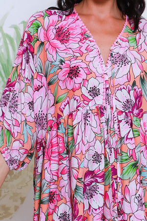 IB SOLANA 3/4 SLEEVES TOP
