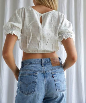 INDI MOLLY TOP SQUARE NECK LINE