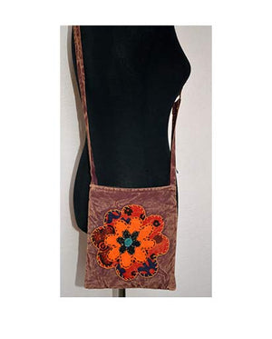 PATCH FLOWER MINI COTTON BAG