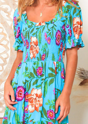 🌟SALE - Danica Flounce Maxi Dress