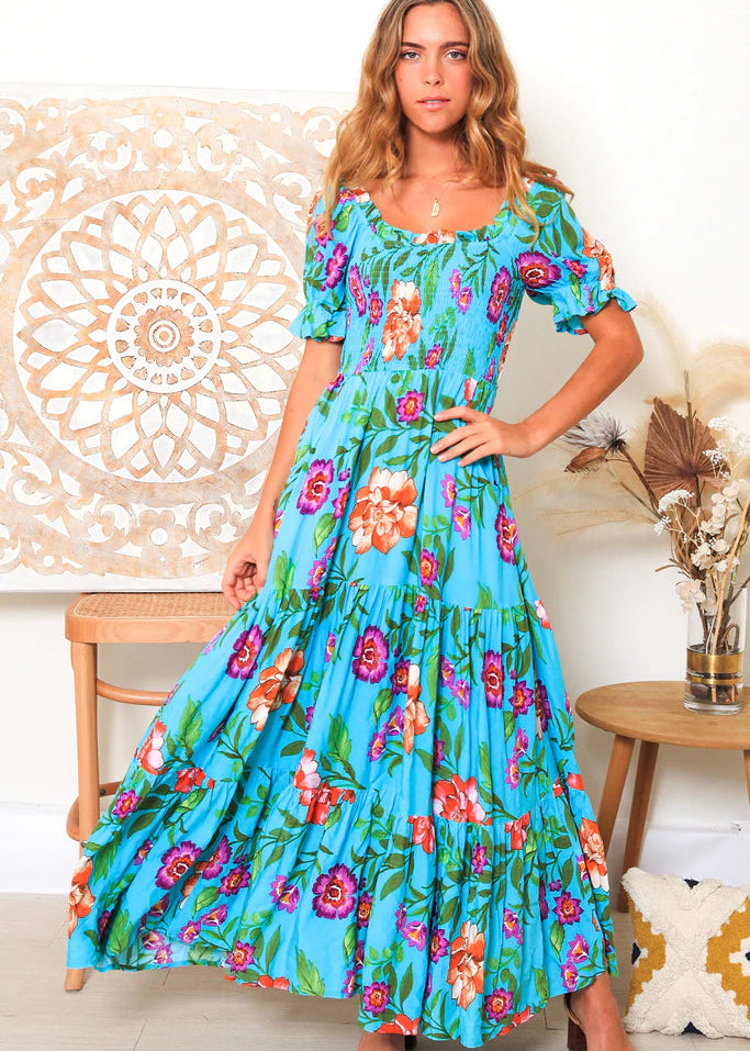 🌟SALE - Danica Flounce Maxi Dress
